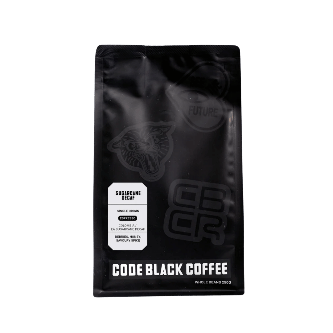 Code Black Coffee Roasters - Colombia La Serrania Sugar Cane Decaf
