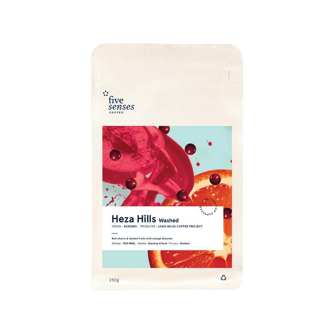 Five Senses Coffee - Heza Hills Burundi Espresso Coffee