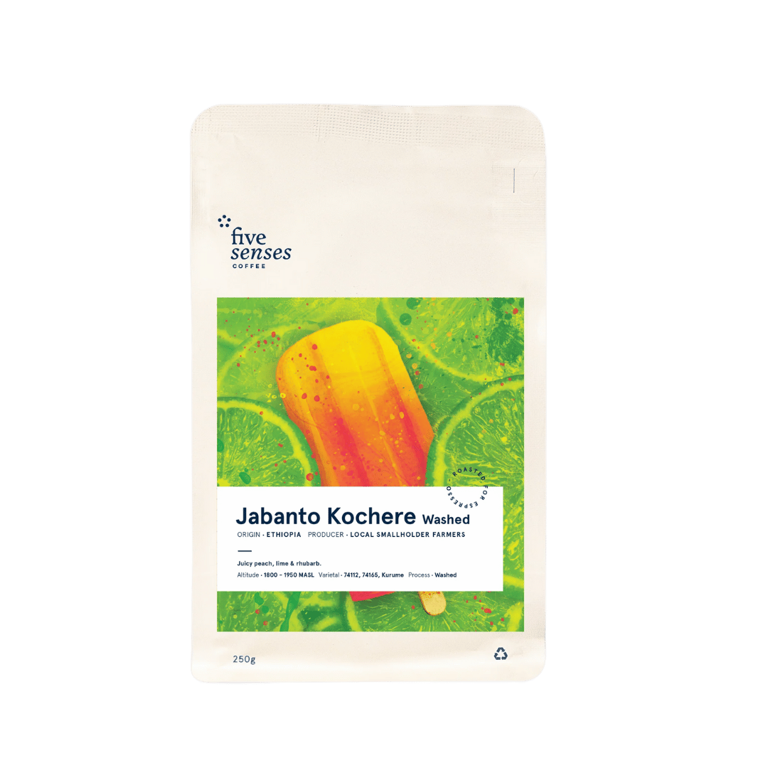 Five Senses Coffee Jabanto Kochere Washed Specialty Coffee