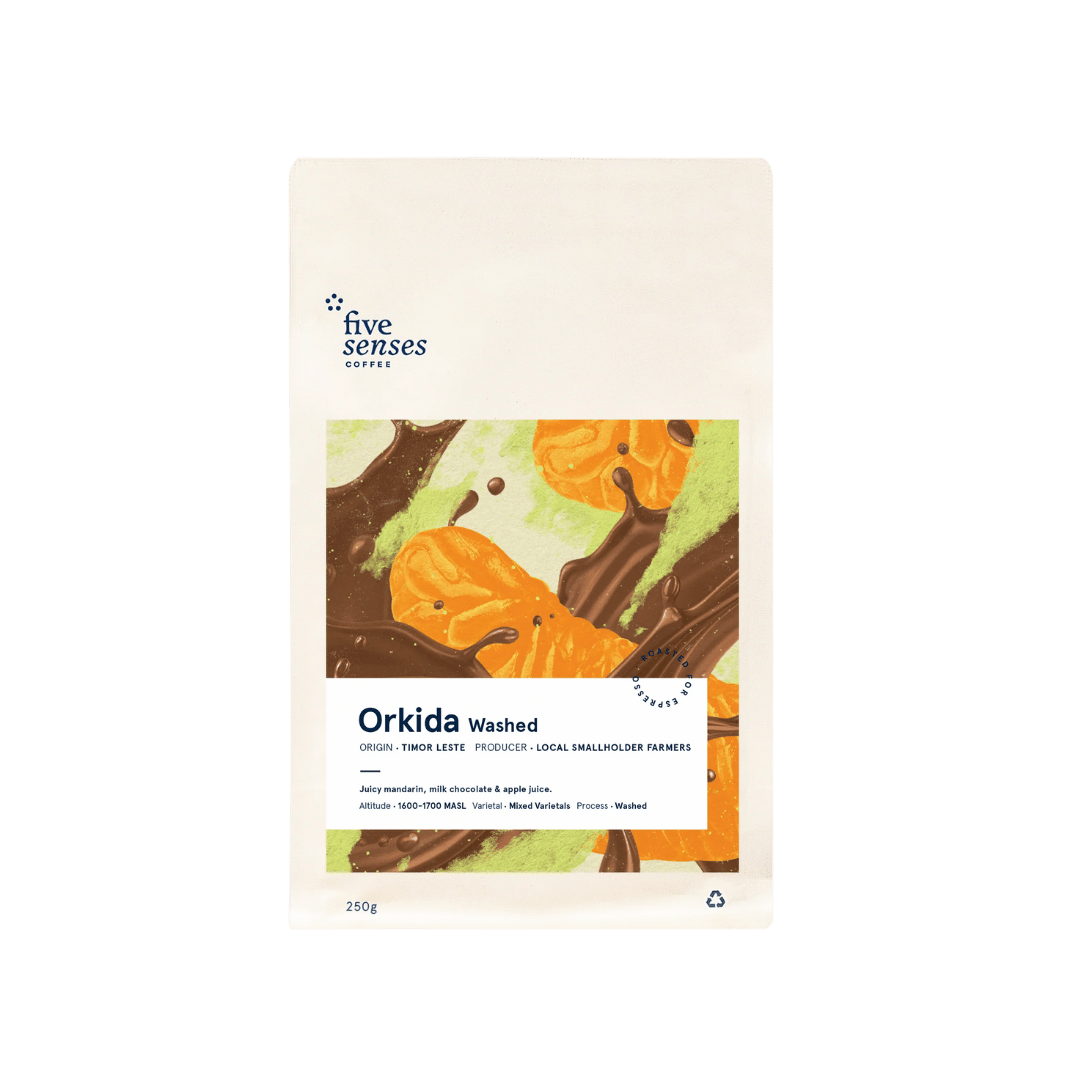 Five Senses Coffee - Orkida Espresso Coffee Timor Leste