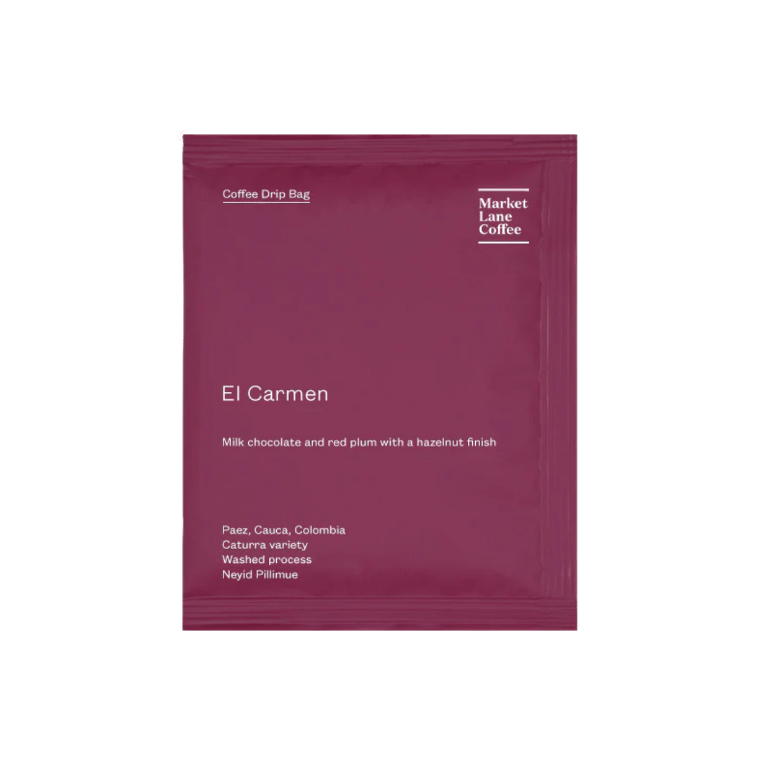 Market Lane Coffee - El Carmen Coffee Drip Bags Colombia