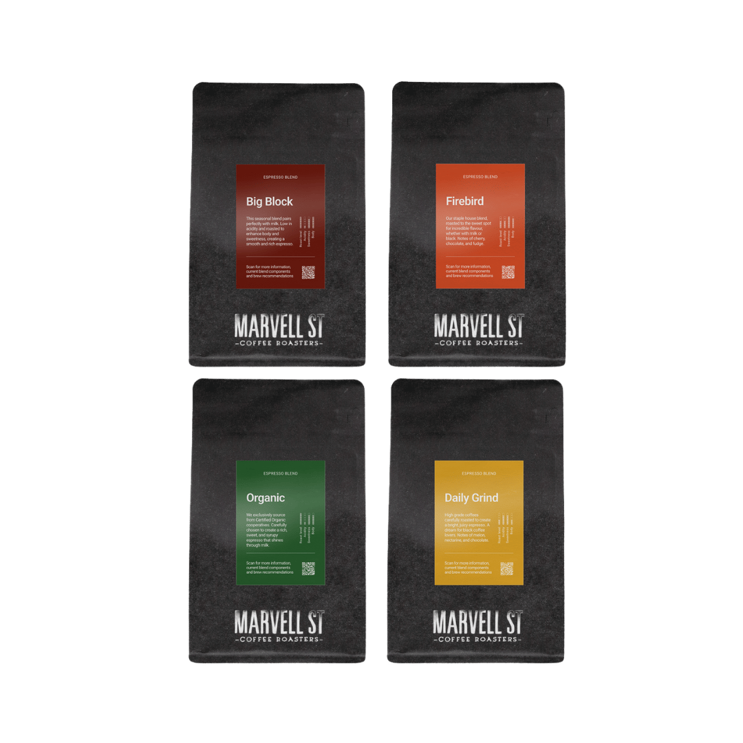 Marvell St Coffee Roasters -Espresso tasting pack (1kg)