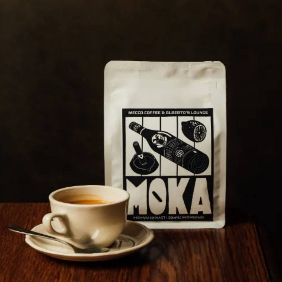 Mecca Coffee - Made coffee on bench