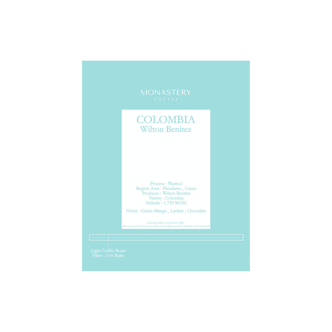 Monastery Coffee - Colombia Wilton Benitez
