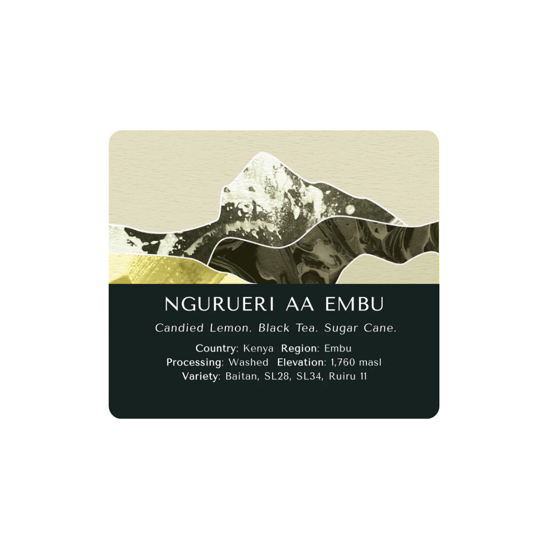 Monastery Coffee - Ngurueri AA Embu Filter Coffee Kenya