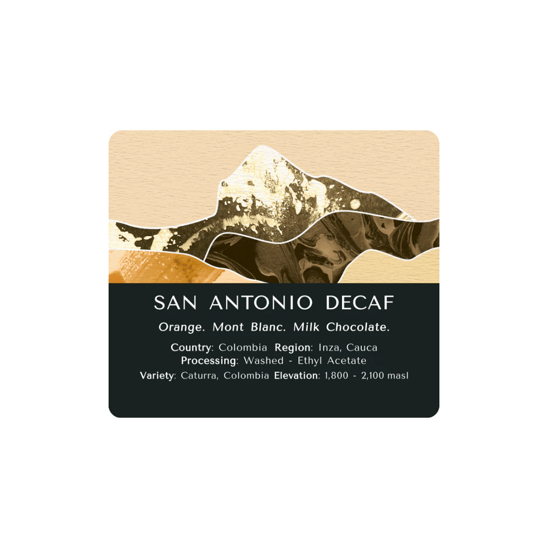 San Antonio Decaf (Washed) - Colombia