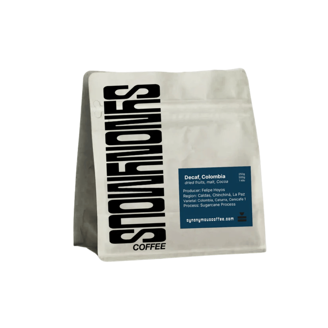 Synonymous Coffee - Decaf Omni Roasted Decaf Coffee Colombia