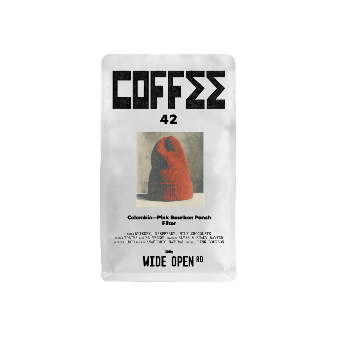 Wide Open Road - Pink Bourbon Punch Filter Coffee Colombia
