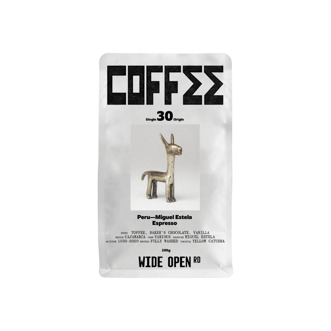 Wide Open Road - Miguel Estate Espresso Peru