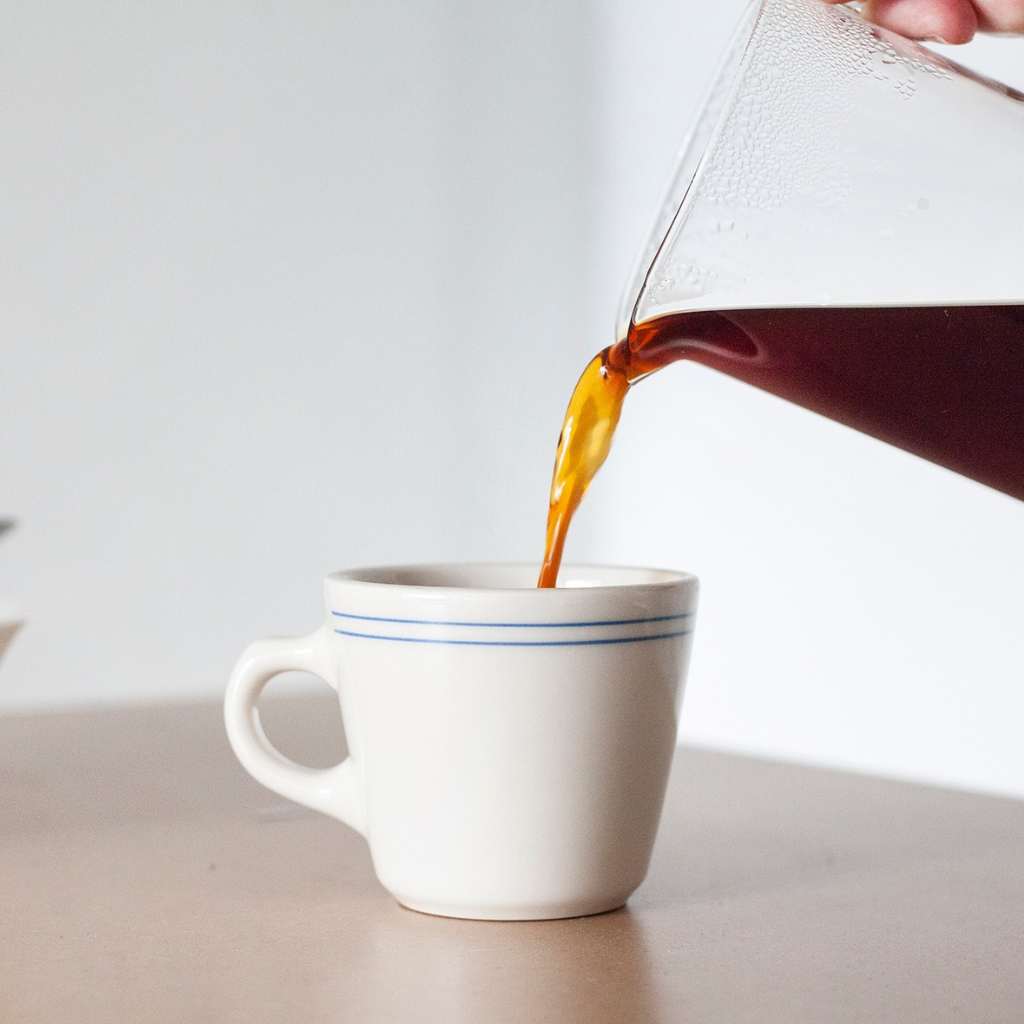 Filter coffee pour