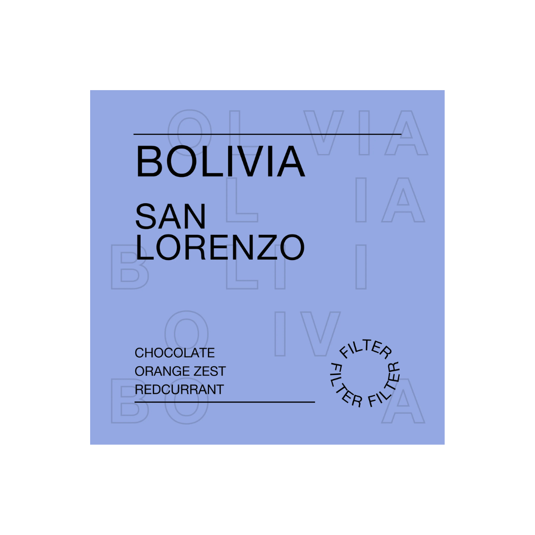 Reuben Hills - San Lorenzo Filter Coffee Bolivia