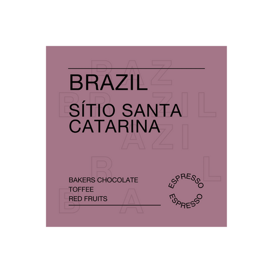 Reuben Hills - Sitio Santa Catarina Espresso Coffee Brazil