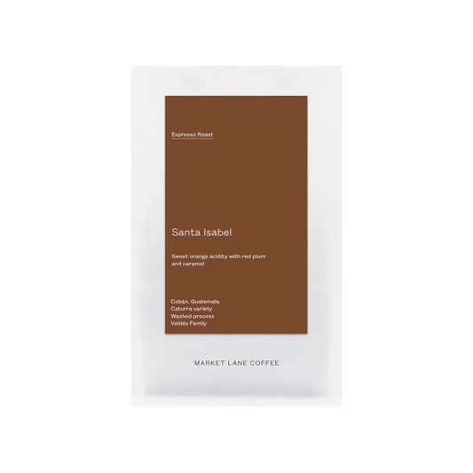 Market Lane Coffee - Santa Isabel Espresso Coffee Guatemala