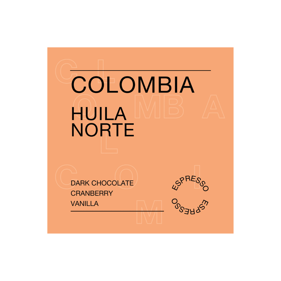 Reuben Hills - Huila Norte Espresso Coffee Colombia