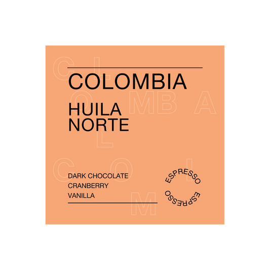 Reuben Hills - Huila Norte Espresso Coffee Colombia