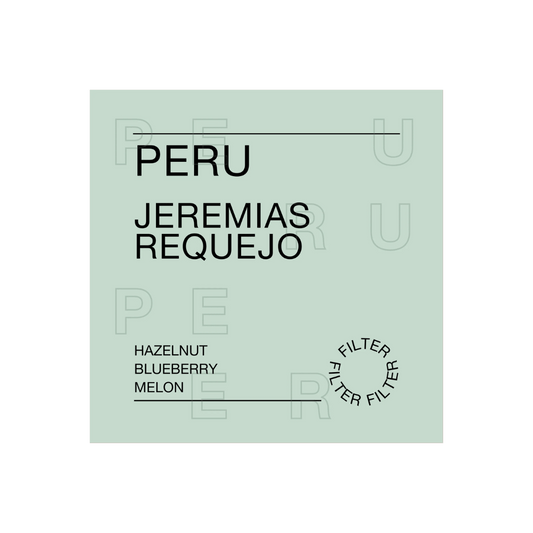 Reuben Hills - Jeremias Requejo Filter Coffee Peru