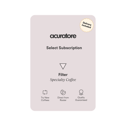 Acuratore - Select Subscription - Filter