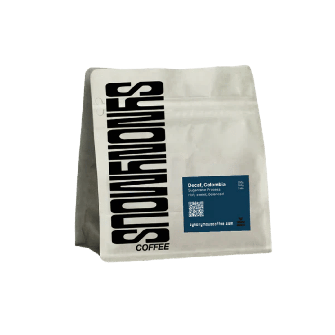 Synonymous Coffee - Decaf Specialty Coffee Colombia