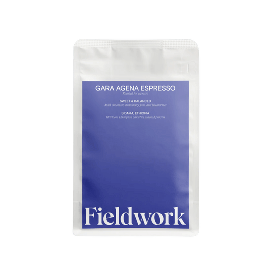 Fieldwork Coffee - Gara Agena Espresso Coffee Ethiopia