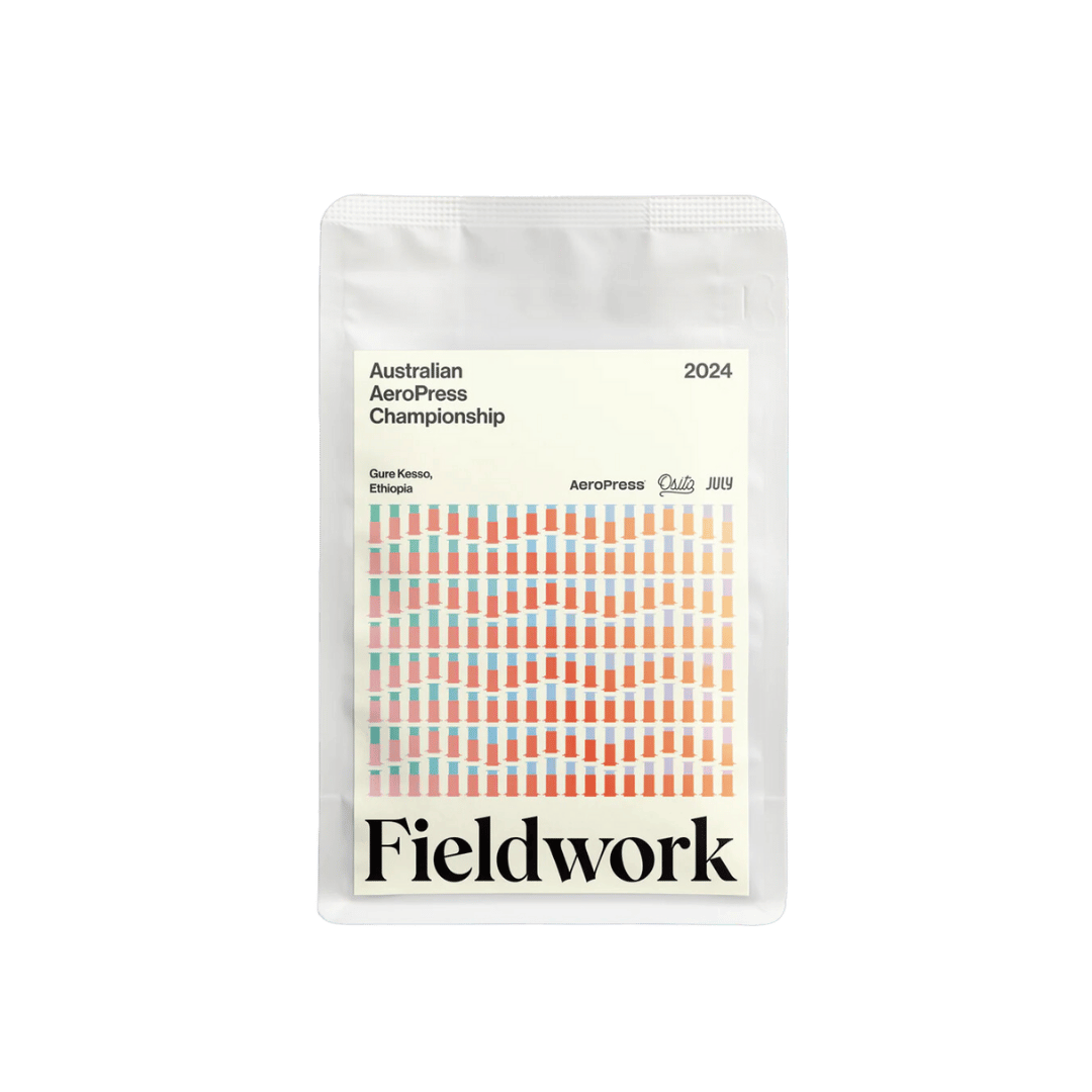 Fieldwork Coffee Australian Aeropress Championship 2024 Gure Kesso Ethiopia Filter Coffee