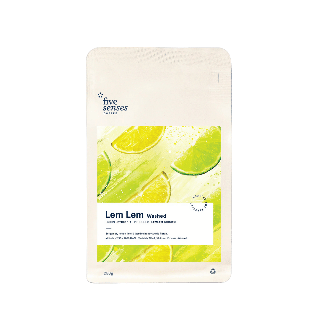 Five Senses Coffee  Lem Lem Washed Filter Coffee