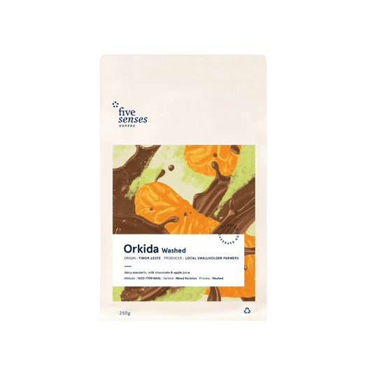Five Senses Coffee - Orkida Espresso Coffee Timor Leste