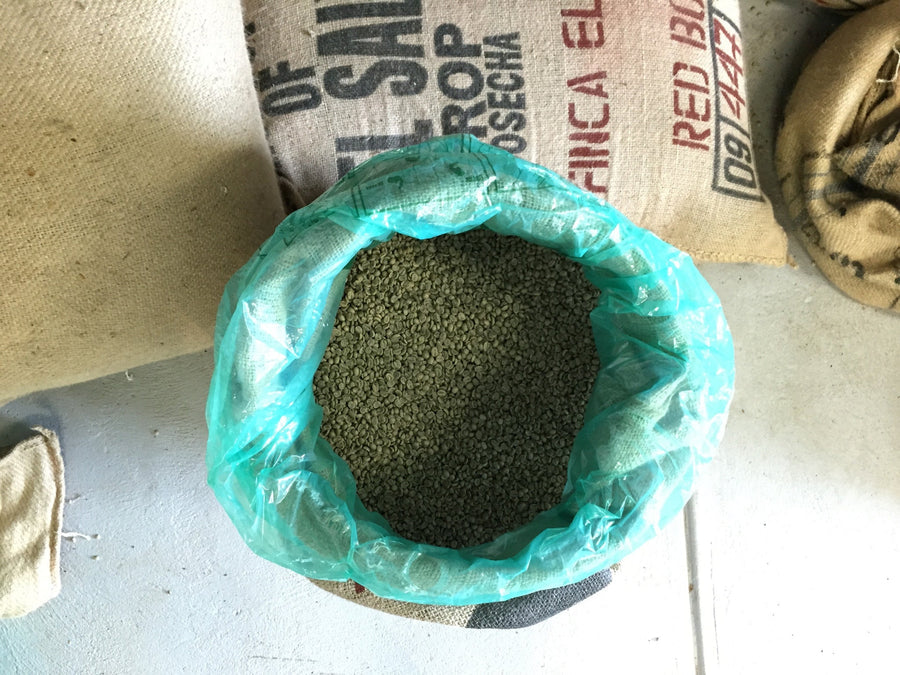 Green coffee beans