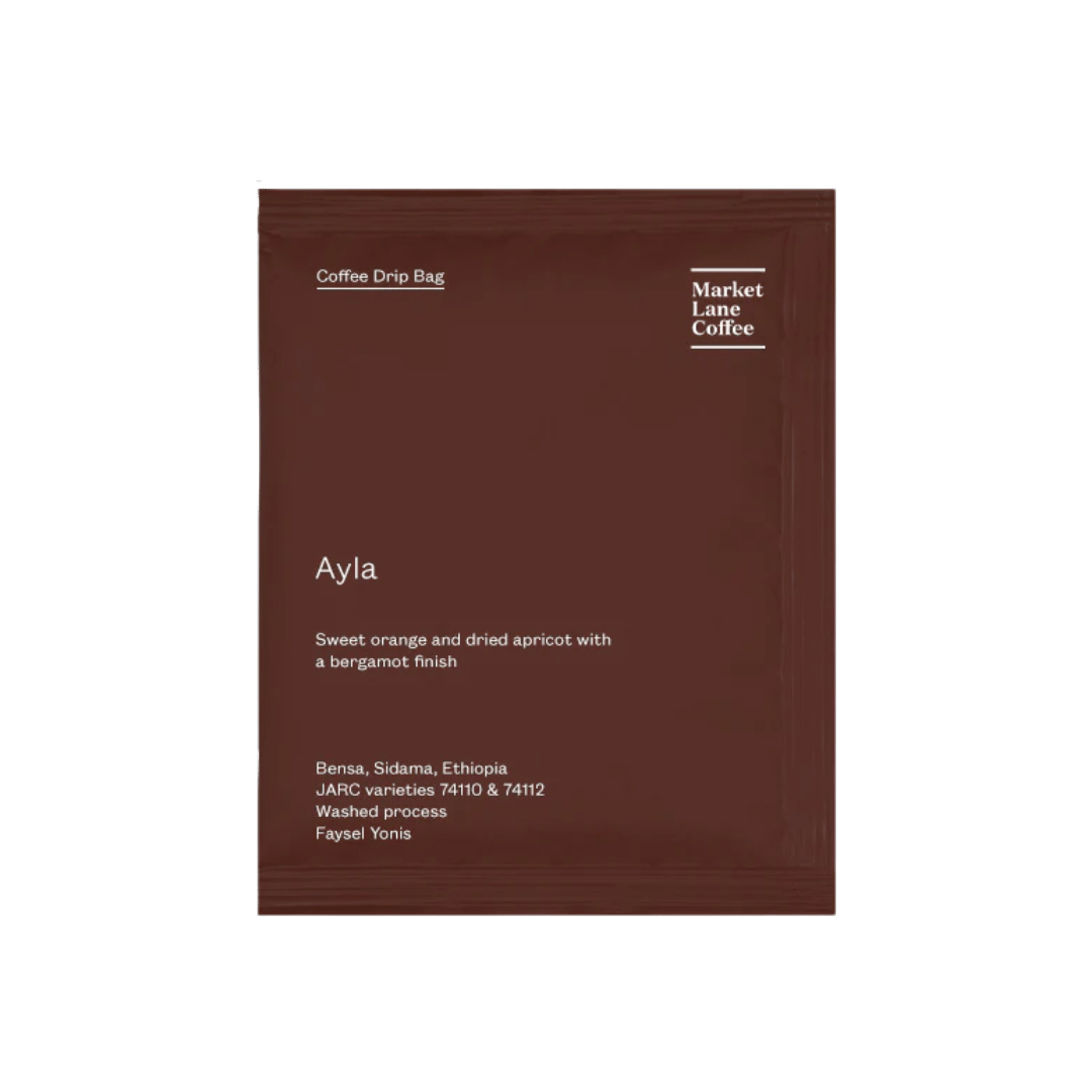 Market Lane Coffee - Ayla Ethiopia Coffee Drip Bags