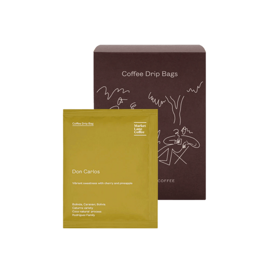 Market Lane Coffee - Drip Bags - Don Carlos Bolivia