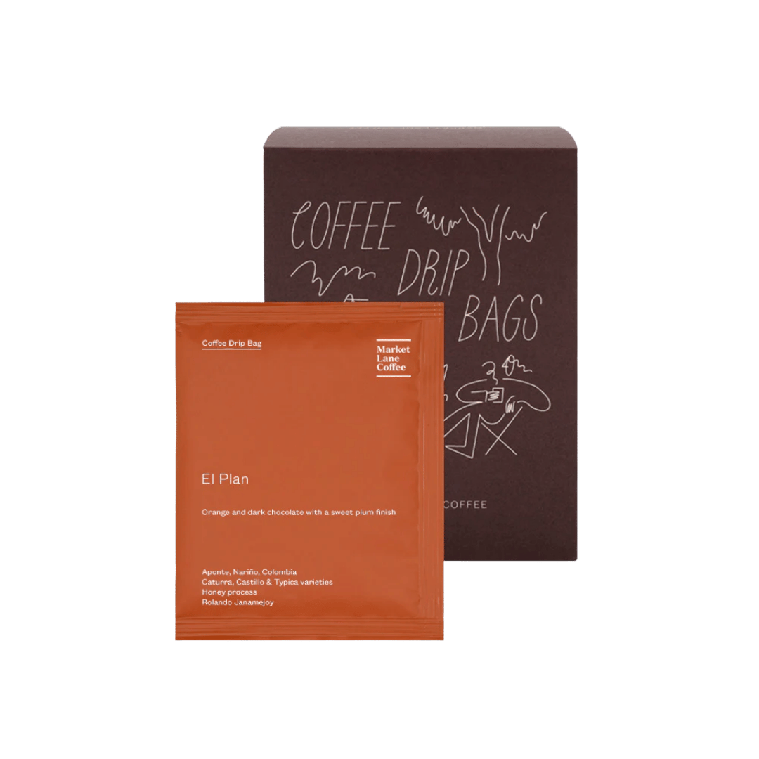 Market Lane Coffee - El Plan Coffee Drip Bags Colombia