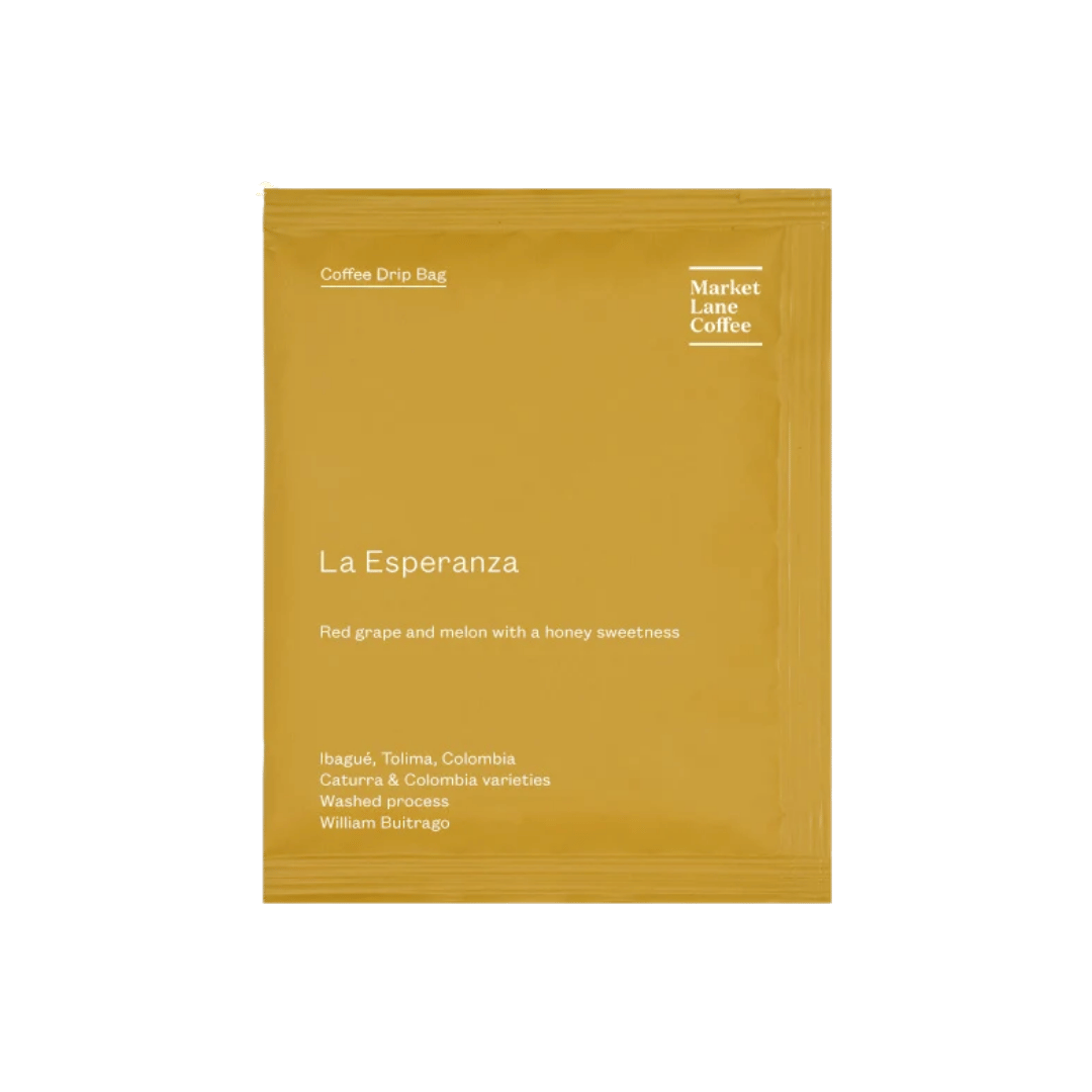 Market Lane Coffee - Coffee Drip Bags La Esperanza Colombia