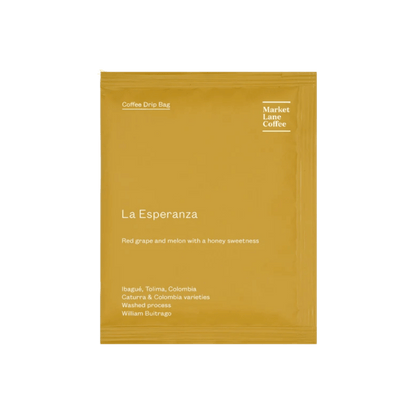 Market Lane Coffee - Coffee Drip Bags La Esperanza Colombia