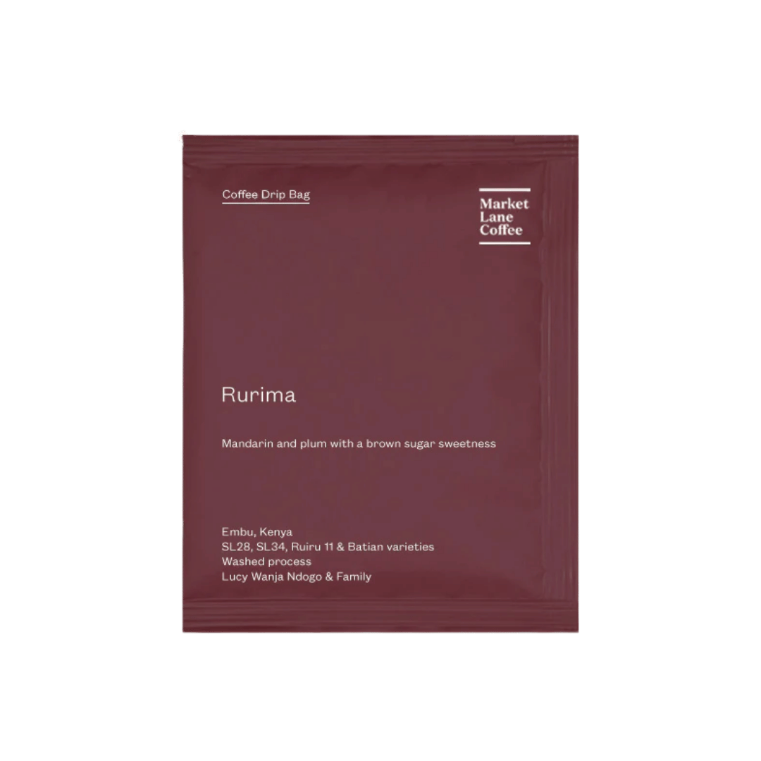 Market Lane Coffee - Rurima Coffee Drip Bags Kenya