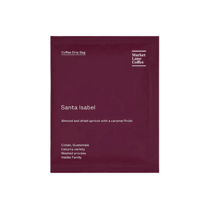 Market Lane Coffee - Santa Isabel Coffee Drip Bags Guatemala