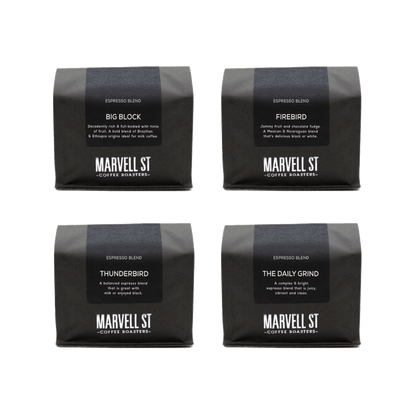 Marvell St Coffee Roasters -Espresso tasting pack (1kg)