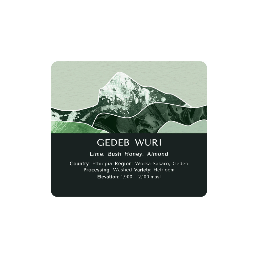 Monastery Coffee - Gedeb Wuri Filter Coffee Ethiopia