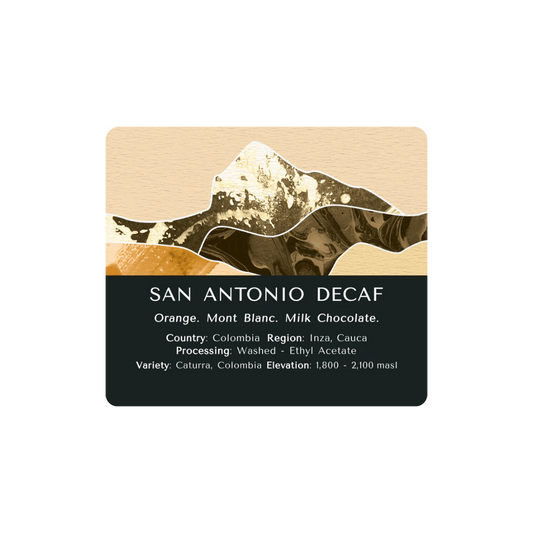 San Antonio Decaf (Washed) - Colombia