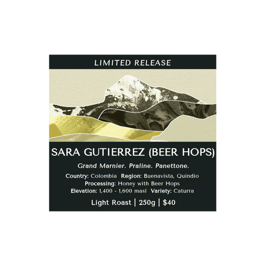 Monastery Coffee Sara Gutierrez (Beer Hops) Specialty Coffee