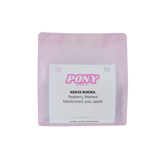 Pony Coffee Co - Kenya Rukira Peaberry Washed Specialty Coffee