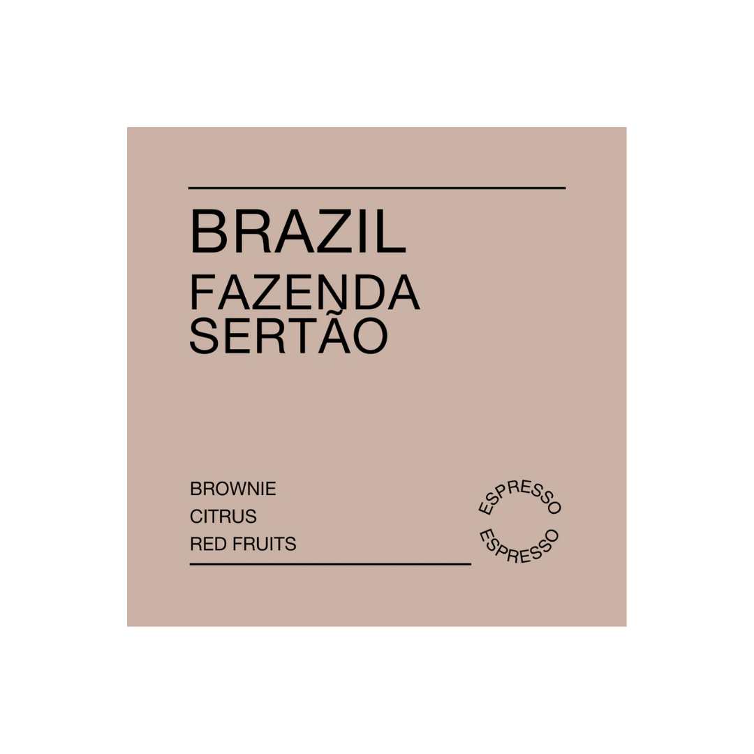 Reuben Hills Brazil Fazenda Sertao Espresso Coffee