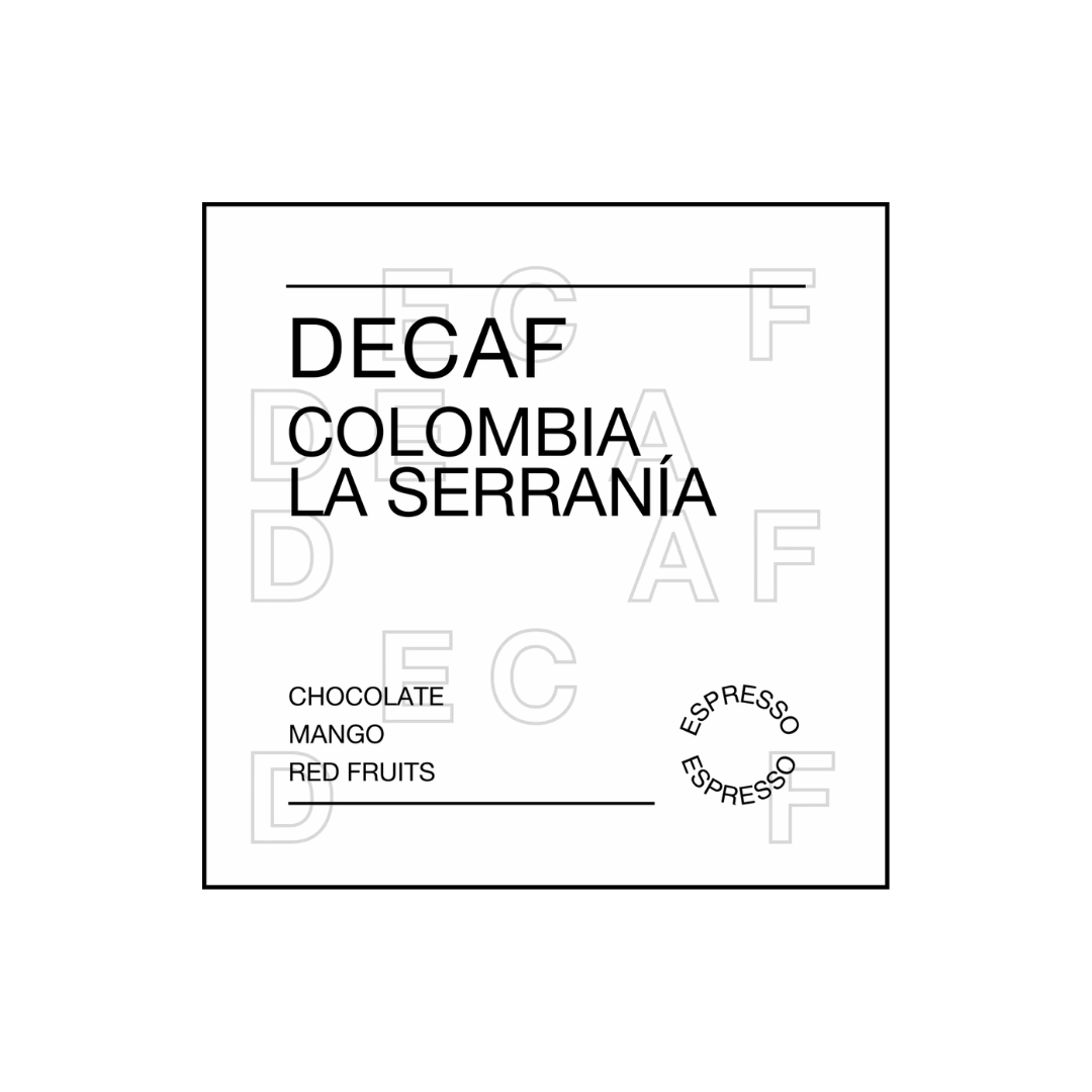 Reuben Hills - Decaf Colombia La Serrania Coffee