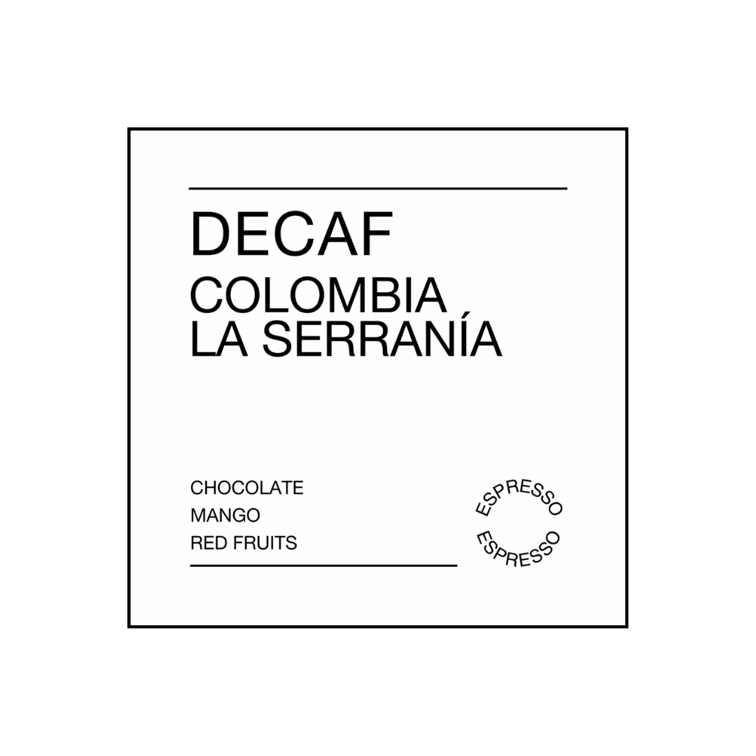 Reuben Hills Decaf La Serrania Espresso Coffee