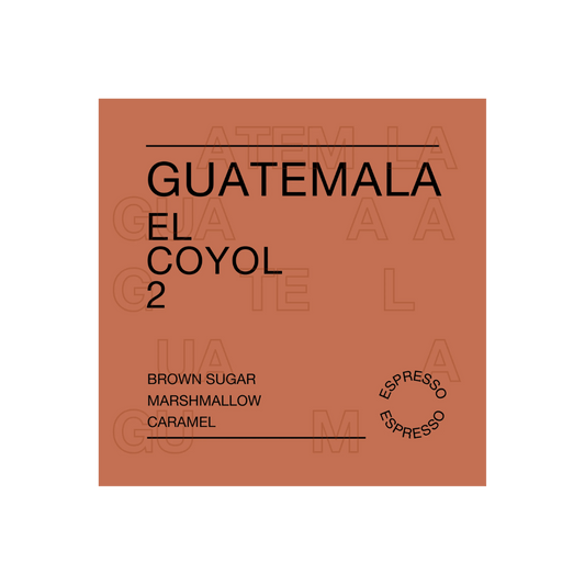 Reuben Hills - Guatemala El Coyol 2 Espresso Coffee