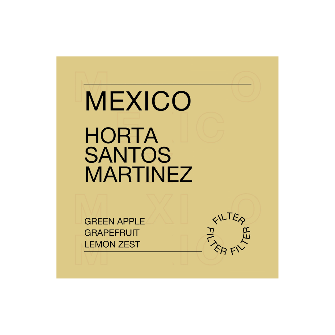 Reuben Hills - Horta Santos Martinez Filter Coffee Mexico