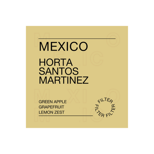 Reuben Hills - Horta Santos Martinez Filter Coffee Mexico