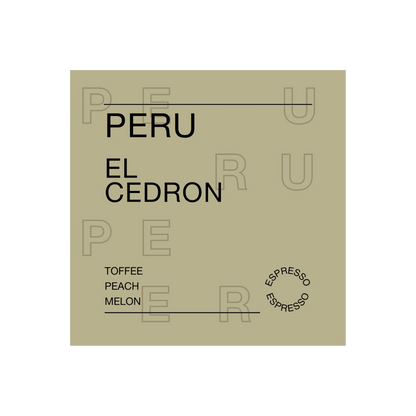 Reuben Hills - El Cedron Espresso Coffee Peru