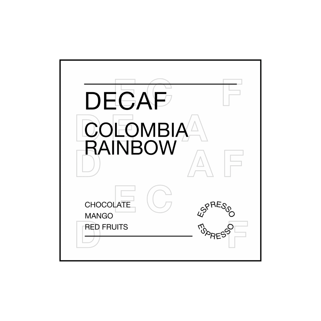 Reuben Hills - Decaf Rainbow Espresso Coffee Colombia