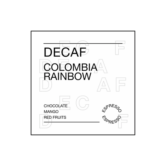 Reuben Hills - Decaf Rainbow Espresso Coffee Colombia