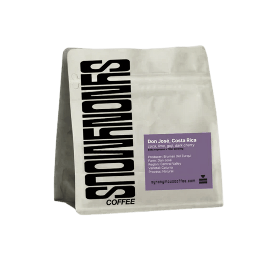 Synonymous Coffee - Don Jose Omni Roasted Specialty Coffee Costa Rica