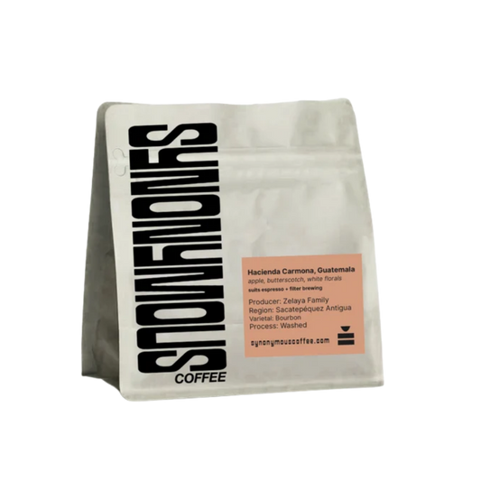Synonymous Coffee - Hacienda Carmona Omni roasted coffee Guatemala
